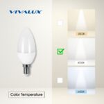 Vivalux VIV005113 LED лампа CAMEO LED 5W 470lm E14 4000K