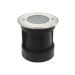 Vito 3200160 ГРАДИНСКИ ОСВЕТИТЕЛ ЗА ЗЕМЯ GRANDE 18 E27 IP67. НИКЕЛ Φ185mm