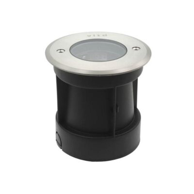 Vito 3200160 ГРАДИНСКИ ОСВЕТИТЕЛ ЗА ЗЕМЯ GRANDE 18 E27 IP67. НИКЕЛ Φ185mm
