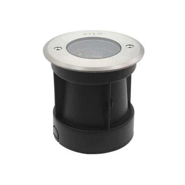 Vito 3200160 ГРАДИНСКИ ОСВЕТИТЕЛ ЗА ЗЕМЯ GRANDE 18 E27 IP67. НИКЕЛ Φ185mm