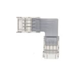 Vito 5520362 LED КОНЕКТОР ЗА ЛЕНТА CONRC10 10MM-RGB L-SHAPE ПРОЗРАЧЕН 2 БР./ПАКЕТ ЗА SMD LED ЛЕНТИ