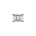 Vito 5520372 LED КОНЕКТОР ЗА ЛЕНТА CONRWS10 10MM-RGBW ПРОЗРАЧЕН 2 БР./ПАКЕТ ЗА SMD LED ЛЕНТИ