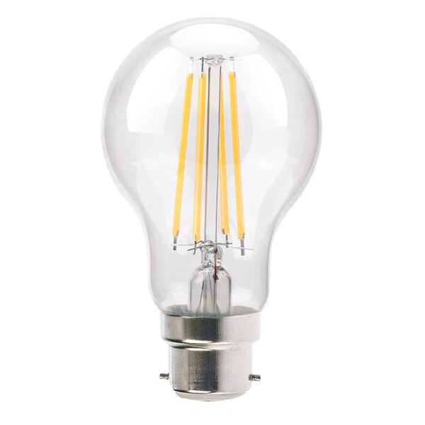 Vito 1519850 LED FILAMENT BULB LEDISONE-2 CLEAR A60 8W B22 2700K 1000lm