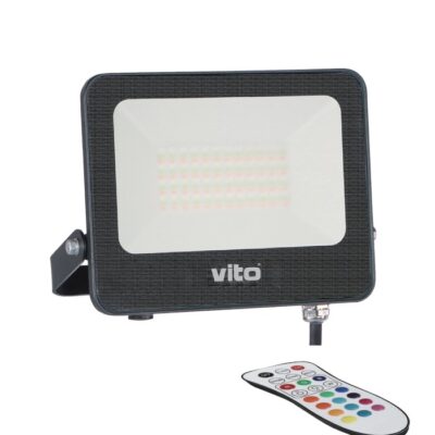 Vito 3022615 LED ПРОЖЕКТОР SAVA 50W RGBW 5000Lm IP65 IK