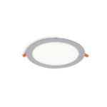 Vito 2023981 ЛЕД КРЪГЪЛ SLIM ПАНЕЛ ЗА ВГРАЖДАНЕ LENA-RX Φ220x20mm 18W 1710Lm 4000K GREY