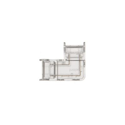 Vito 5520332 LED КОНЕКТОР ЗА ЛЕНТА CONMC8 8MM-SINGLE L-SHAPE ПРОЗРАЧЕН 2 БР./ПАКЕТ ЗА SMD/COB LED ЛЕНТИ