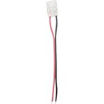 Vito 5520311 LED STRIP CONNECTOR 10MM-SINGLE WITH CABLE 20PCS-BAG TRANSPARENT