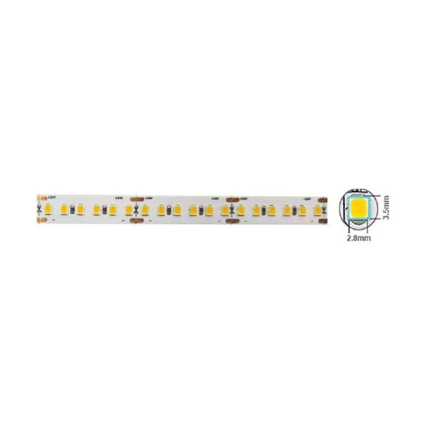 Vito 5540620 LED лента STRIP PLUS 24V 180x2835. 18W. 3M (самозалепваща лента). 10mm. IP20. 3000K. 5m ролка