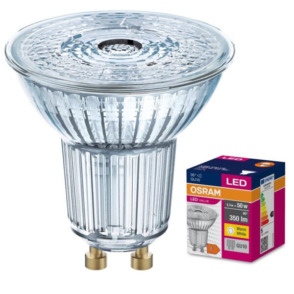 Ledvance 4058075096622 LED ЛАМПА LED VALUE PAR16 5036 3.6W/830 GU10