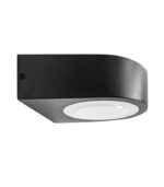 Vito 3401160 LED WALL LIGHT ARCOS 15W 5xCCT (3000K/4000K/6500K/3000K+6500K/6500K+3000K) 1350Lm IP65 20*7CM BLACK