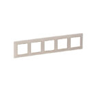 Legrand 3414970454669 ПЕТОРНА РАМКА VALENA LIFE КРЕМ/ЗЛАТО