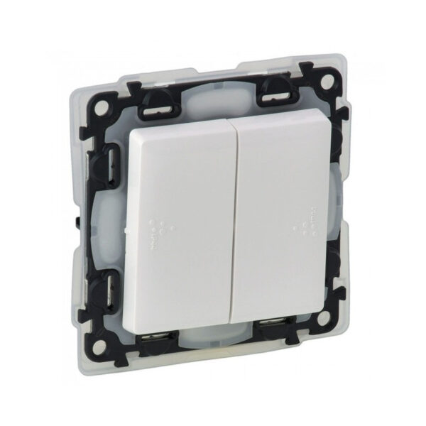 Legrand 3414970459503 СЕРИЕН КЛЮЧ 10 AX 250 V~ IP44 VALENA LIFE БЯЛ