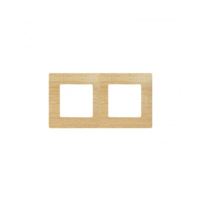 Legrand 3414970303325 2-НА РАМКА NILOE СВЕТЛО ДЪРВО