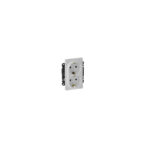 Legrand 3414970510013 ДВОЕН КОНТАКТ ШУКО С ДЕТСКА ЗАЩИТА VALENA LIFE БЯЛ