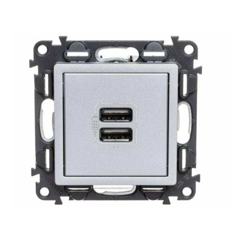 legrand-23.jpg Legrand 3414970456731 ДВОЙНА USB РОЗЕТКА VALENA LIFE АЛУМИНИЙ