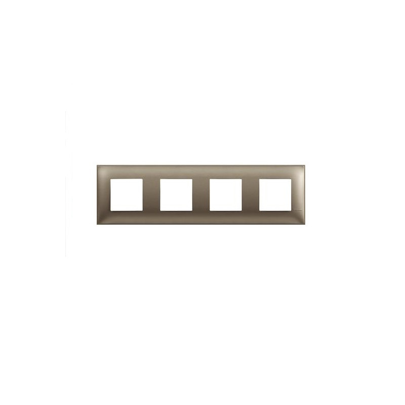 legrand-chetvorna-ramka-r4802m4tm-classia-legrand-titan.jpg BTicino 8005543636466 ЧЕТВОРНА РАМКА R4802M4TM CLASSIA ТИТАН