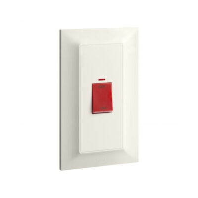 Legrand 3414971690509 ДВОЕН БОЙЛЕРЕН КЛЮЧ 45А BELANKO КРЕМ