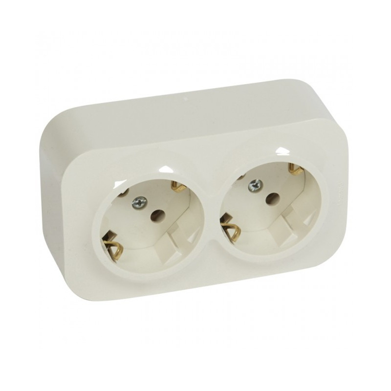 legrand-dvoen-kontakt-shuko-s-detska-zashhita-za-otkrit-montazh-forix-legrand-krem.jpg Legrand 3245067824535 ДВОЕН КОНТАКТ ШУКО С ДЕТСКА ЗАЩИТА ЗА ОТКРИТ МОНТАЖ FORIX КРЕМ