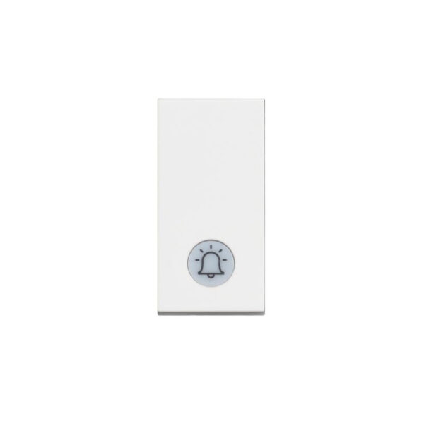 BTicino 8005543633298 ЕДНОМОДУЛЕН БУТОН С LED ИНДИКАТОР CLASSIA БЯЛ
