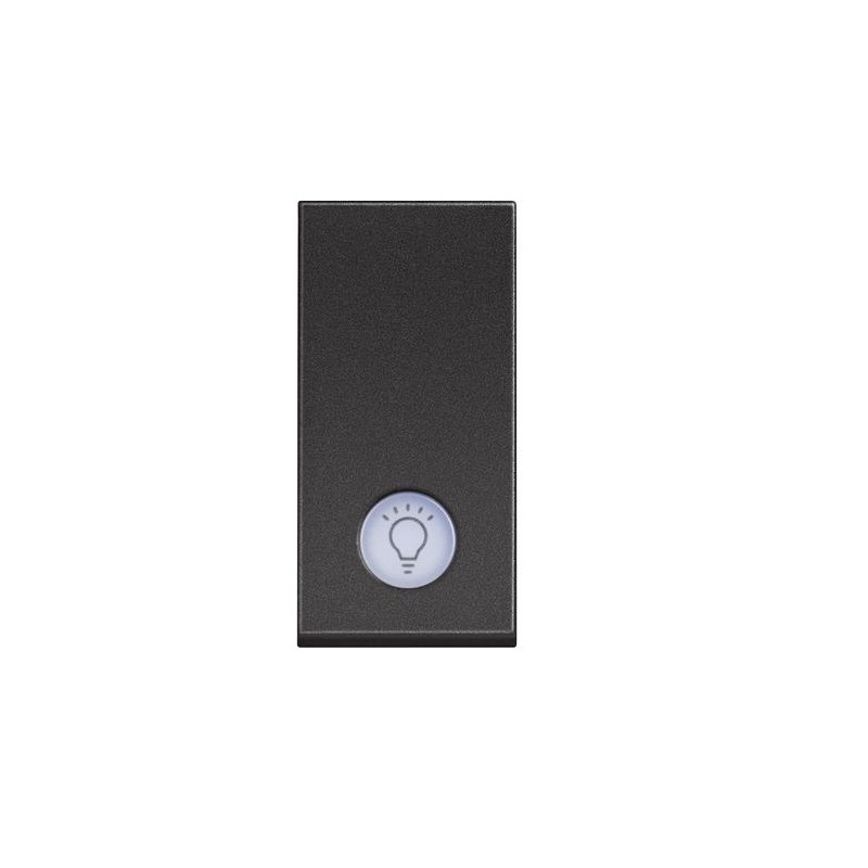 legrand-ednomodulen-buton-s-led-indikator-classia-legrand-cheren-1.jpg BTicino 8005543633311 ЕДНОМОДУЛЕН БУТОН С LED ИНДИКАТОР CLASSIA ЧЕРЕН