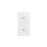 BTicino 8005543633397 ЕДНОМОДУЛЕН КЛЮЧ ЗА ЩОРИ CLASSIA БЯЛ
