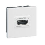 Legrand 3245060787684 HDMI РОЗЕТКА 2 МОД. MOSAIC БЯЛО