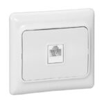 Legrand 3414970006875 КОМПЮТЪРНА РОЗЕТКА RJ45 KAPTIKA БЯЛА
