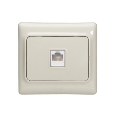 Legrand 3414970007476 КОМПЮТЪРНА РОЗЕТКА RJ45 KAPTIKA КРЕМ