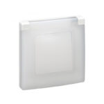 Legrand 3245066650005 РАМКА ЗА МЕХАНИЗЪМ СЪС ЗАЩИТА IP44 NILOE БЯЛ