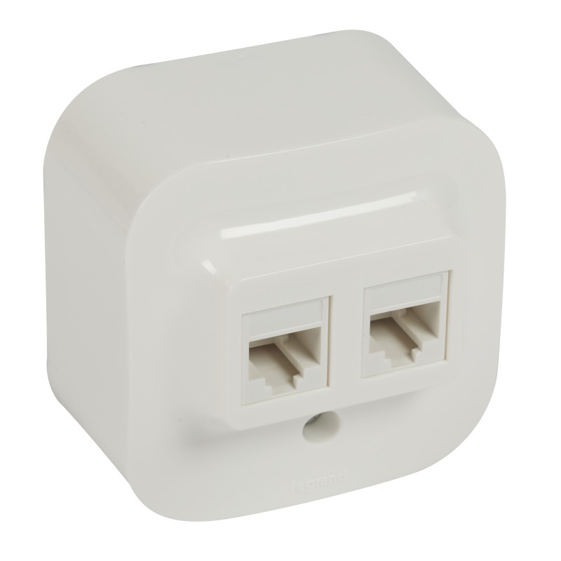 legrand-rozetka-2xrj45-utp-kategoriya-5e-za-otkrit-montazh-forix-legrand-byal.jpg Legrand 3245067824283 РОЗЕТКА 2XRJ45 UTP КАТЕГОРИЯ 5Е ЗА ОТКРИТ МОНТАЖ FORIX БЯЛ