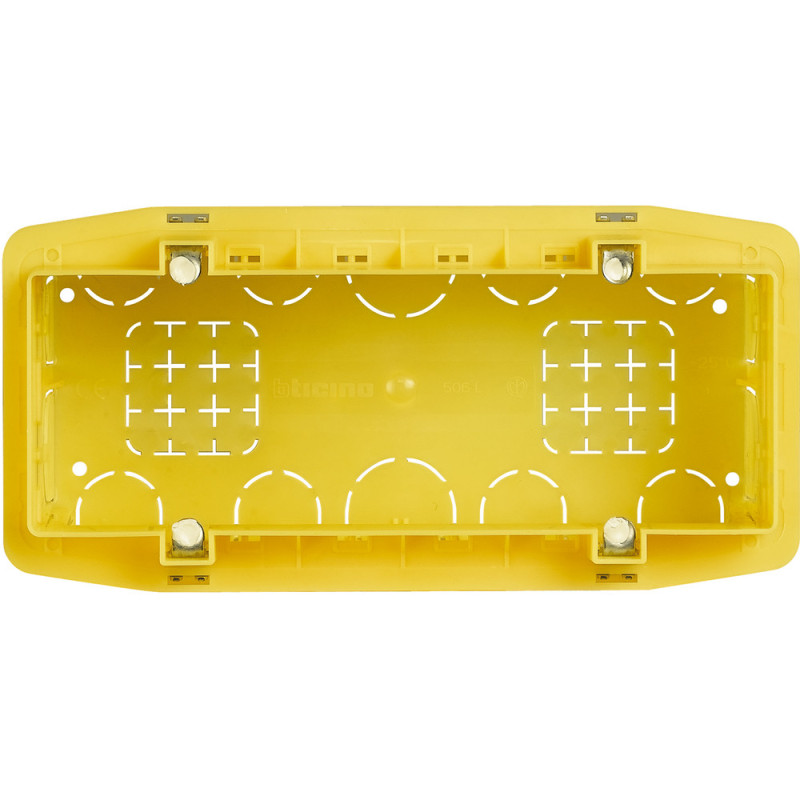 legrand-shestmodulna-konzola-za-zid-bticino-legrand.jpg BTicino 8012199108506 ШЕСТМОДУЛНА КОНЗОЛА ЗА ЗИД