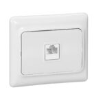 Legrand 3414970006721 ТЕЛЕФОННА РОЗЕТКА RJ11 KAPTIKA БЯЛ