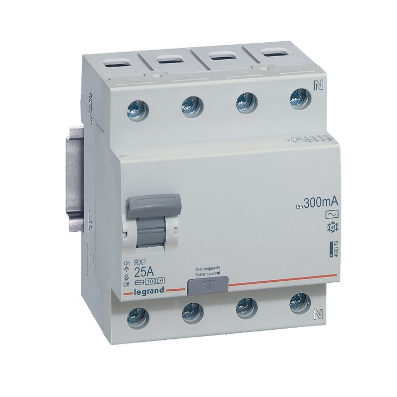 lgr-402070-preksvach-rx3-4r-25a-300ma-as.jpg Legrand 3245064020701 ПРЕКЪСВАЧ RX3 4Р 25А 300mA АС LGR 402070