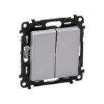 Legrand 3414970458759 СЕРИЕН ДЕВИАТОРЕН БУТОН LGR 752318 VALENA LIFE АЛУМИНИЙ