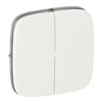 Legrand 3414970481634 ЛИЦЕВ ПАНЕЛ ЗА СЕРИЕН КЛЮЧ СХ-5 VALENA ALLURE БЯЛ