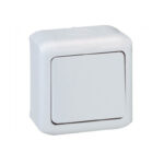 Legrand 3245067823835 ДЕВИАТОРЕН КЛЮЧ 10A ЗА ОТКРИТ МОНТАЖ FORIX СИВ