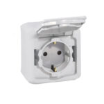 Legrand 3245067823934 КОНТАКТ ШУКО 16А С ДЕТСКА ЗАЩИТА ЗА ОТКРИТ МОНТАЖ FORIX БЯЛ