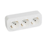 Legrand 3245067824184 ТРОЕН КОНТАКТ ШУКО 16А С ДЕТСКА ЗАЩИТА ЗА ОТКРИТ МОНТАЖ FORIX БЯЛ