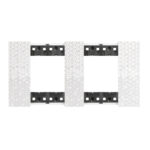 BTicino 8005543654491 ДВОЙНА РАМКА LN KA4802M2MW LIVING NOW ПИКСЕЛ
