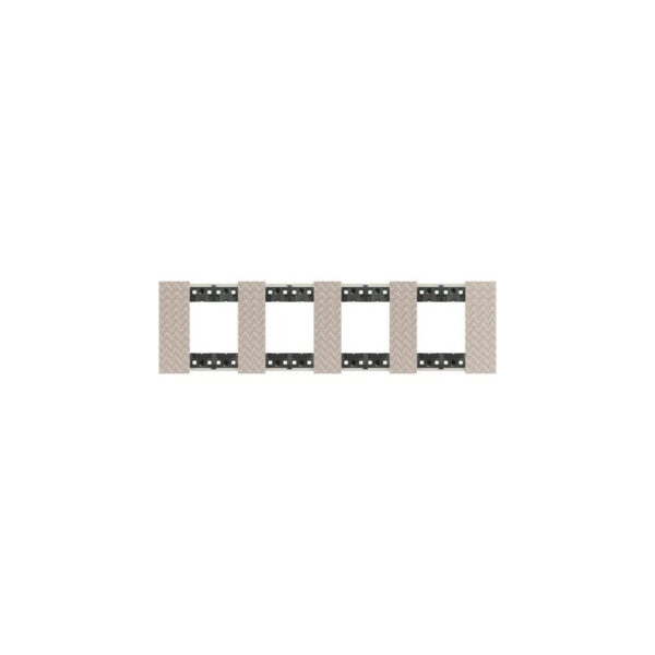 BTicino 8005543654545 ЧЕТВОРНА РАМКА LN KA4802M4MM LIVING NOW ИЛЮЗИЯ
