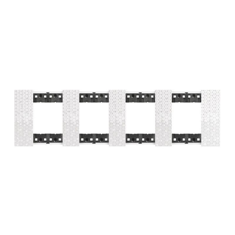 ln-ka4802m4mw-chetvorna-ramka-piksel.jpg BTicino 8005543654514 ЧЕТВОРНА РАМКА LN KA4802M4MW LIVING NOW ПИКСЕЛ