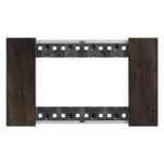 BTicino 8005543614402 ЧЕТРИМОДУЛНА РАМКА KA4804LG LIVING NOW ОРЕХ