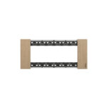 BTicino 8005543622254 ШЕСТМОДУЛНА РАМКА LN KA4806LM LIVING NOW ДЪБ