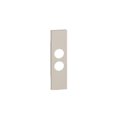 BTicino 8005543612446 ЕДНОМОДУЛЕН ЛИЦЕВ ПАНЕЛ LN KM09 LIVING NOW КРЕМ