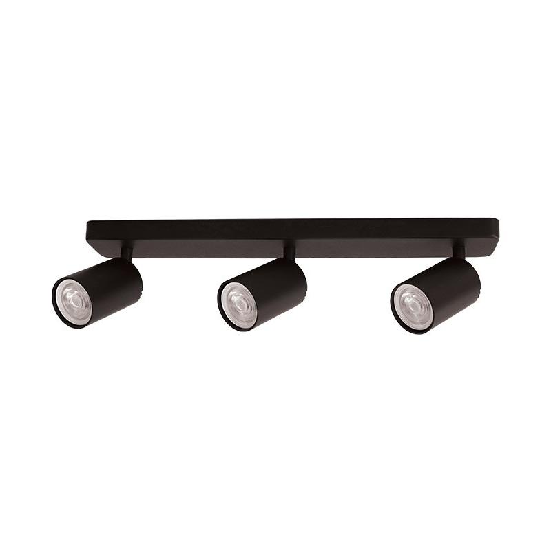 lugo-3-gu10-black-450x125mm-spot-fixture-2102350-vito.jpg Vito 2102350 LED Спот Осветително Тяло LUGO-3 GU10 Черно 450x125mm