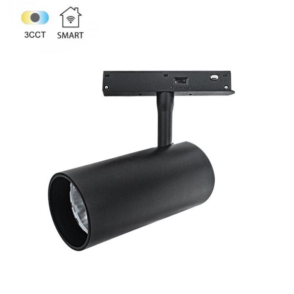 Vito 2102153 MAGNETIC LED TRACK LAMP MAGNA-H S1 20W 3CCT (3000K/4000K/6000K) 1900Lm 24° 6x14CM 48V