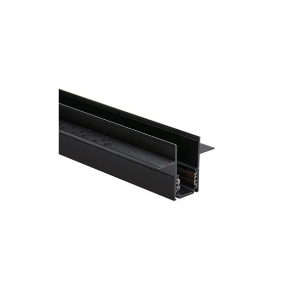 Vito 9910721 МАГНИТНА ШИНА ЗА ВГРАДЕН МОНТАЖ MAGNA-S20 1M 13.5mm 53x26mm 48V ЧЕРЕН