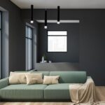 Milagro ML183 КАРБОНОВА ВИСЯЩА ЛАМПА 3X5W LED