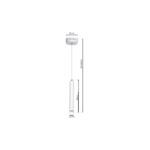 Milagro ML188 ALBA 5W LED ВИСЯЩА ЛАМПА