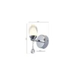 Milagro ML304 OVO 5W LED стенна лампа